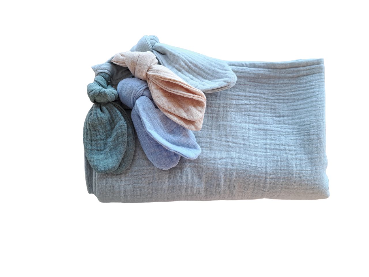 Muslin dekica sa ušima, mint